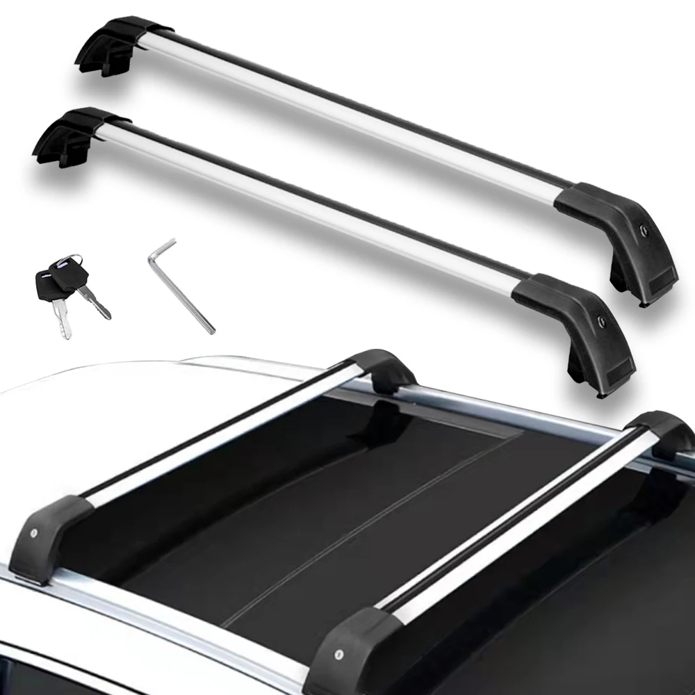 Roof Rack Crossbar Aluminum - 2 pezzi adatti per barre trasversali