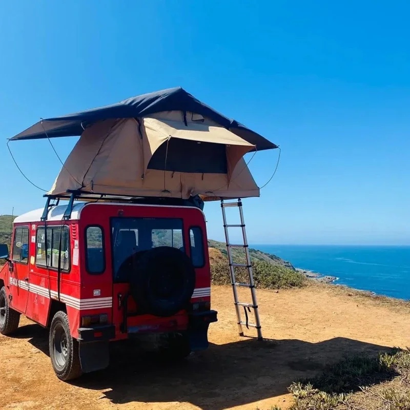Roof Top Tent Ladder Telescopic - Tenda da tetto su misura, morbida
