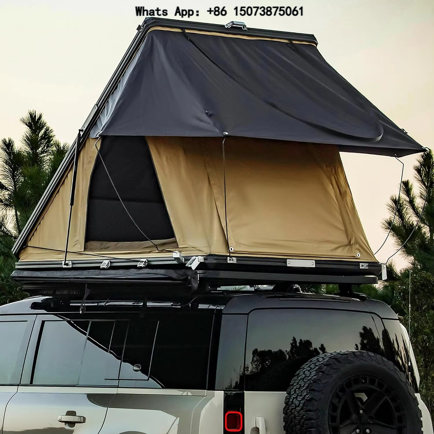 Roof Top Tent Ladder Telescopic - Tenda da Tetto Rigida, Tenda da