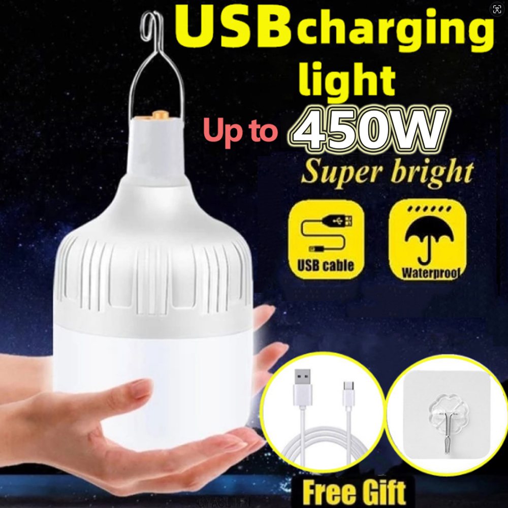 Camping Shower Tent Portable - Lampada LED Portatile per Campeggio e
