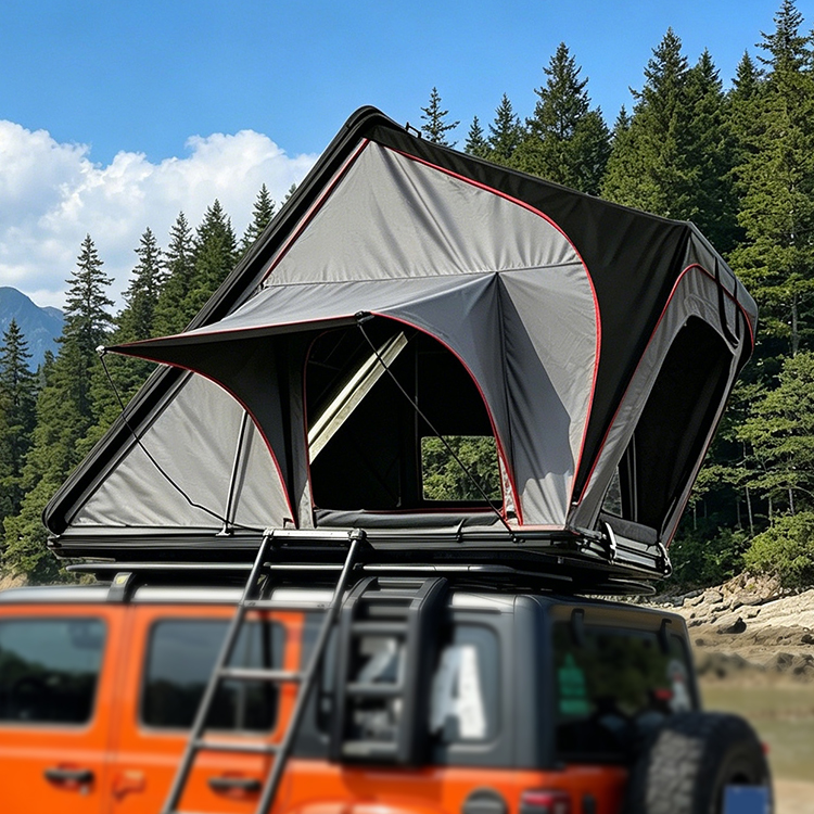 Roof Top Tent Hard Shell 2 Person - Tenda da Tetto Rigida in Alluminio