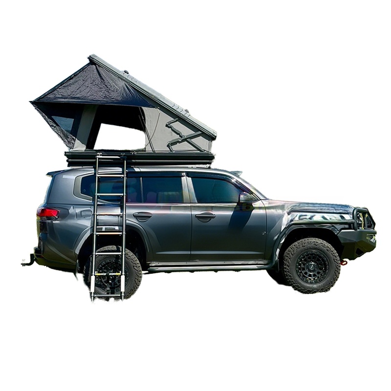 Roof Top Tent Hard Shell 2 Person - Tenda da tetto triangolare rigida ultraleggera