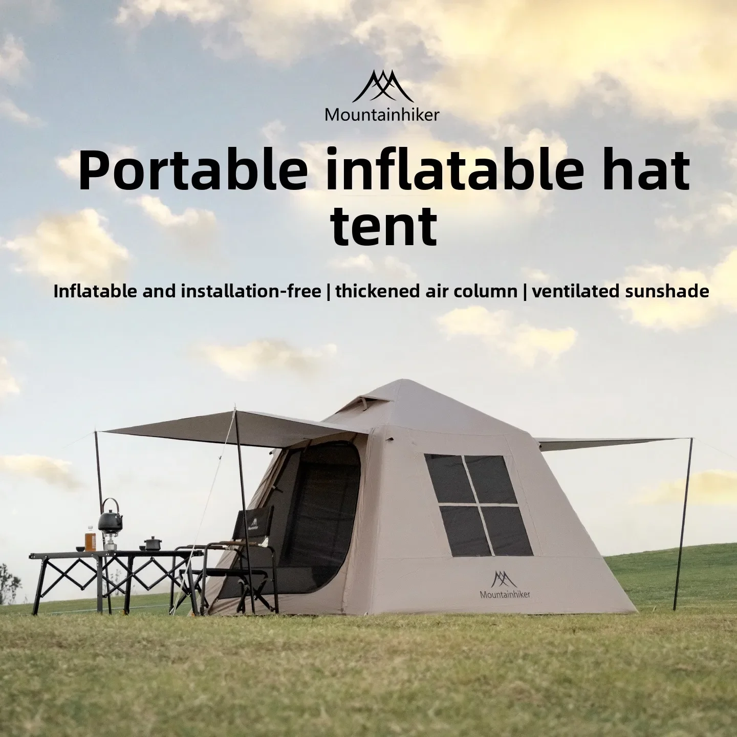 Roof Top Tent Annex Room - Tenda da campeggio gonfiabile per 3-4