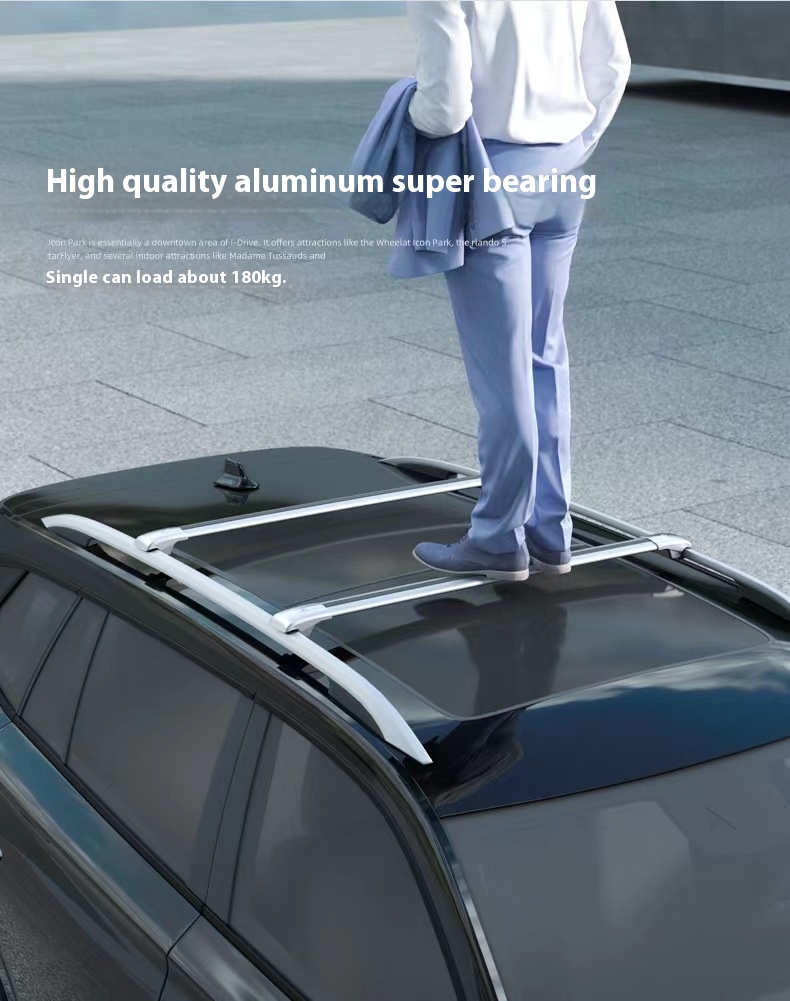Roof Rack Crossbar Aluminum - Portapacchi universale per SUV Portapacchi per