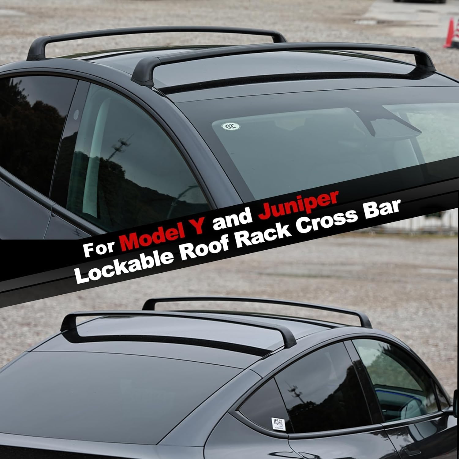 Roof Rack Crossbar Aluminum - Portapacchi da Tetto per Tesla Model