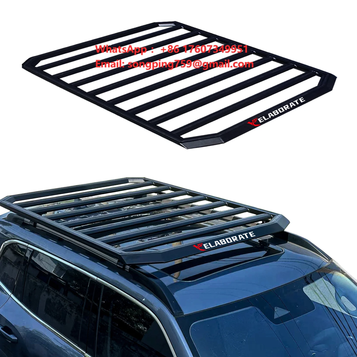Portapacchi da Tetto in Allumi - Roof Rack Crossbar Aluminum recensione e prezzo