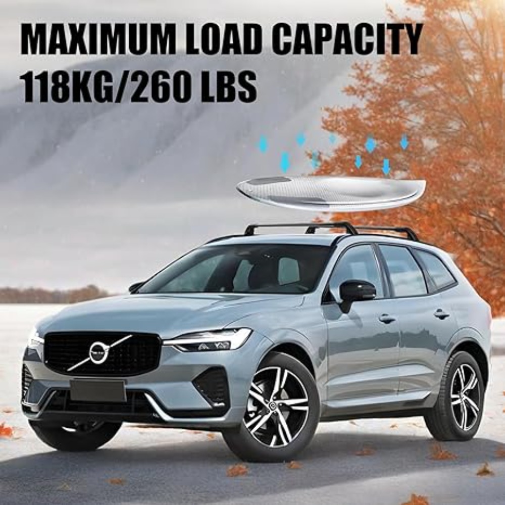 Portapacchi per auto Barre tra - Roof Rack Crossbar Aluminum recensione e prezzo