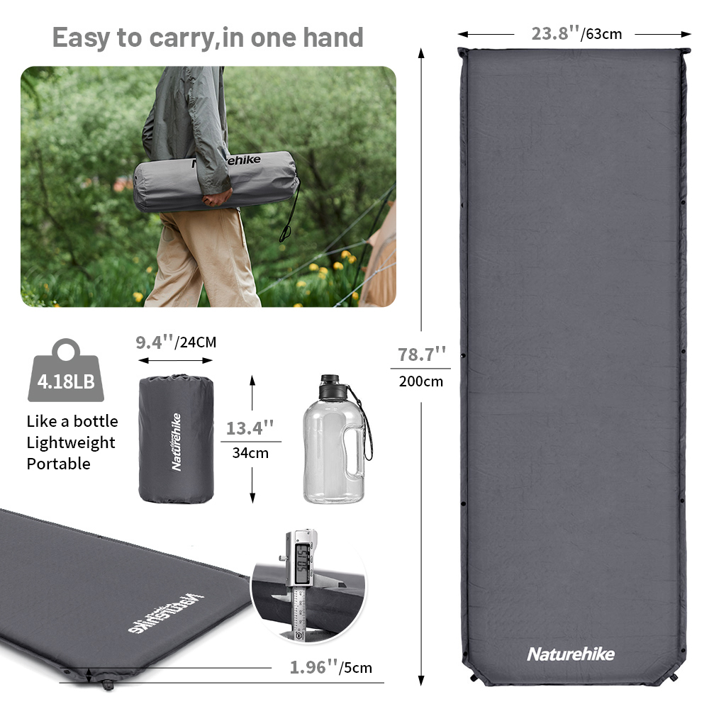 Materasso autogonfiabile Natur - Roof Top Tent Mattress recensione e prezzo