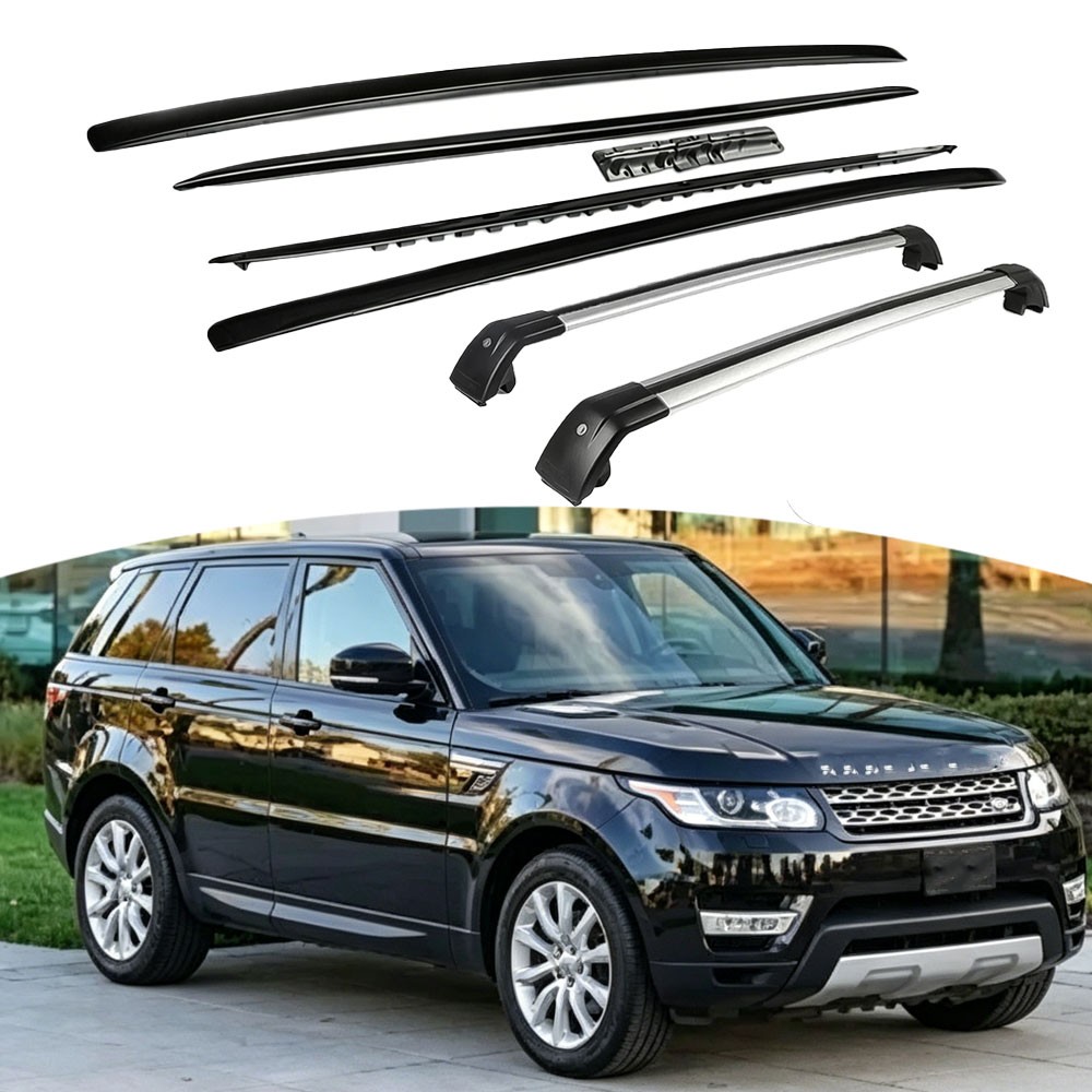 4 Pezzi Barre Portatutto Nere  - Roof Rack Crossbar Aluminum recensione e prezzo