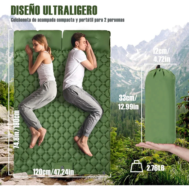 Materasso Gonfiabile Doppio pe - Roof Top Tent Mattress recensione e prezzo