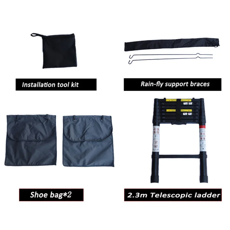 Tenda da tetto triangolare rig - Roof Top Tent Hard Shell 2 Person recensione e prezzo