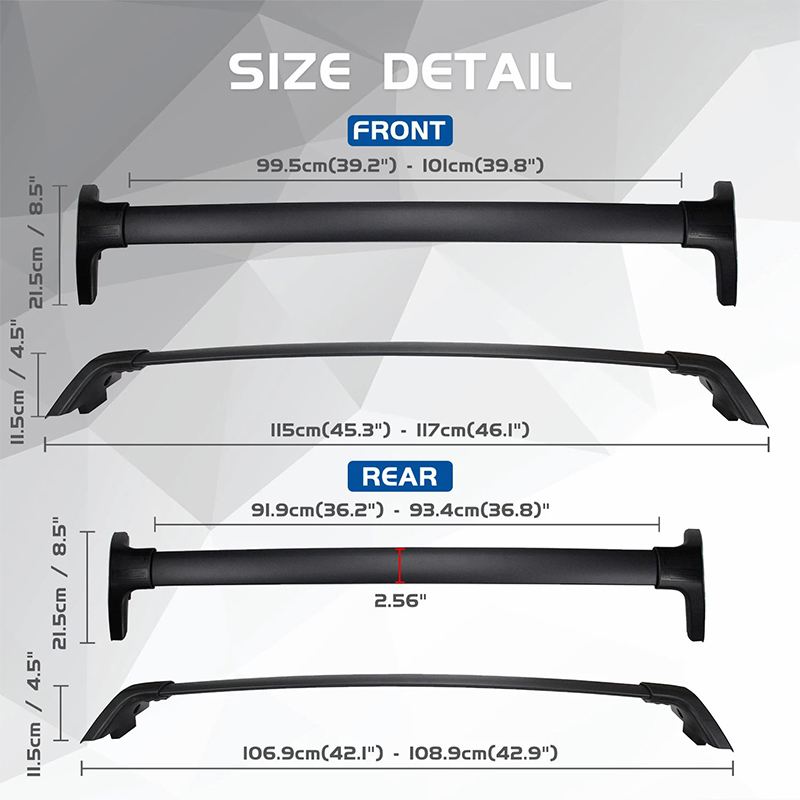 Portapacchi Crossbar adatto pe - Roof Rack Crossbar Aluminum recensione e prezzo