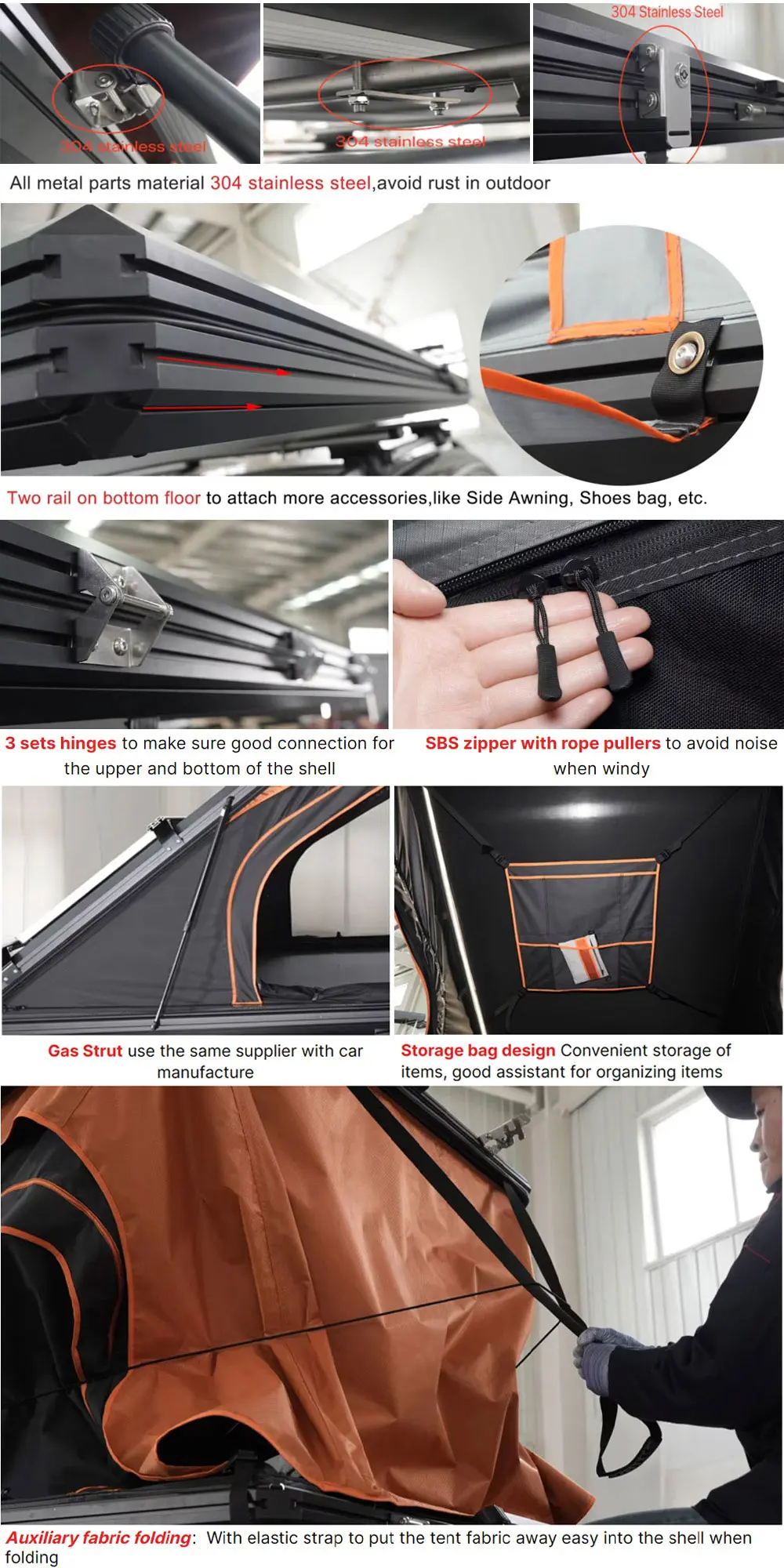 Tenda da Tetto per Auto da Cam - Roof Tent Hardshell Aluminum recensione e prezzo