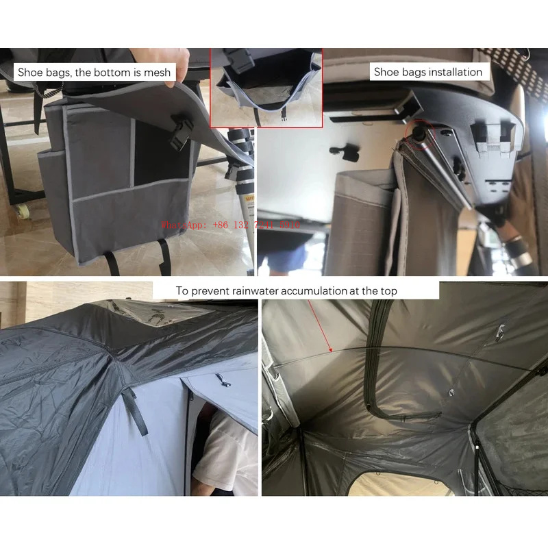 Tenda da Tetto Pieghevole Hong - Roof Top Tent 4 Person Xl recensione e prezzo