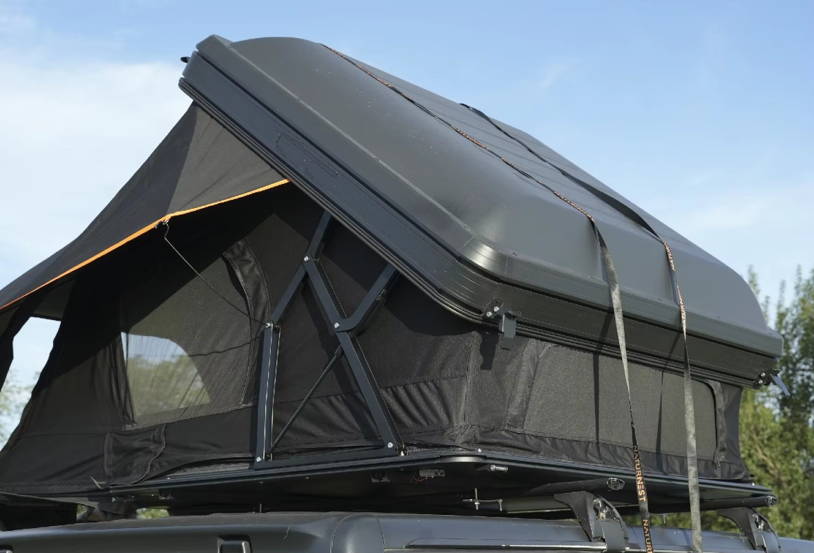 Tenda da tetto rigida a doppio - Roof Top Tent Ladder Telescopic recensione e prezzo