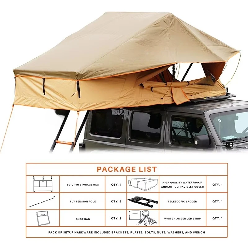Tenda da Tetto Gonfiabile per  - Roof Top Tent Soft Shell 3 Person recensione e prezzo